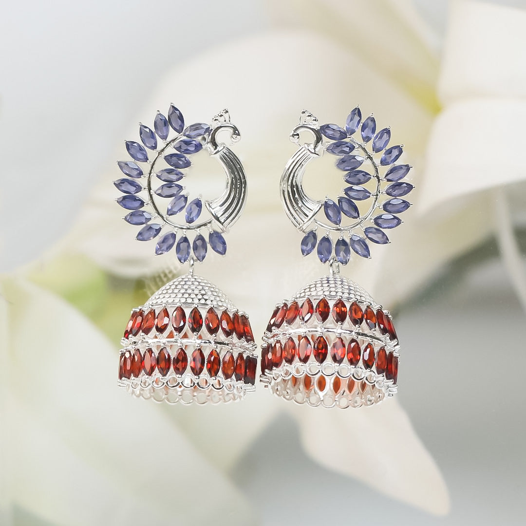 Peacock Jhumki