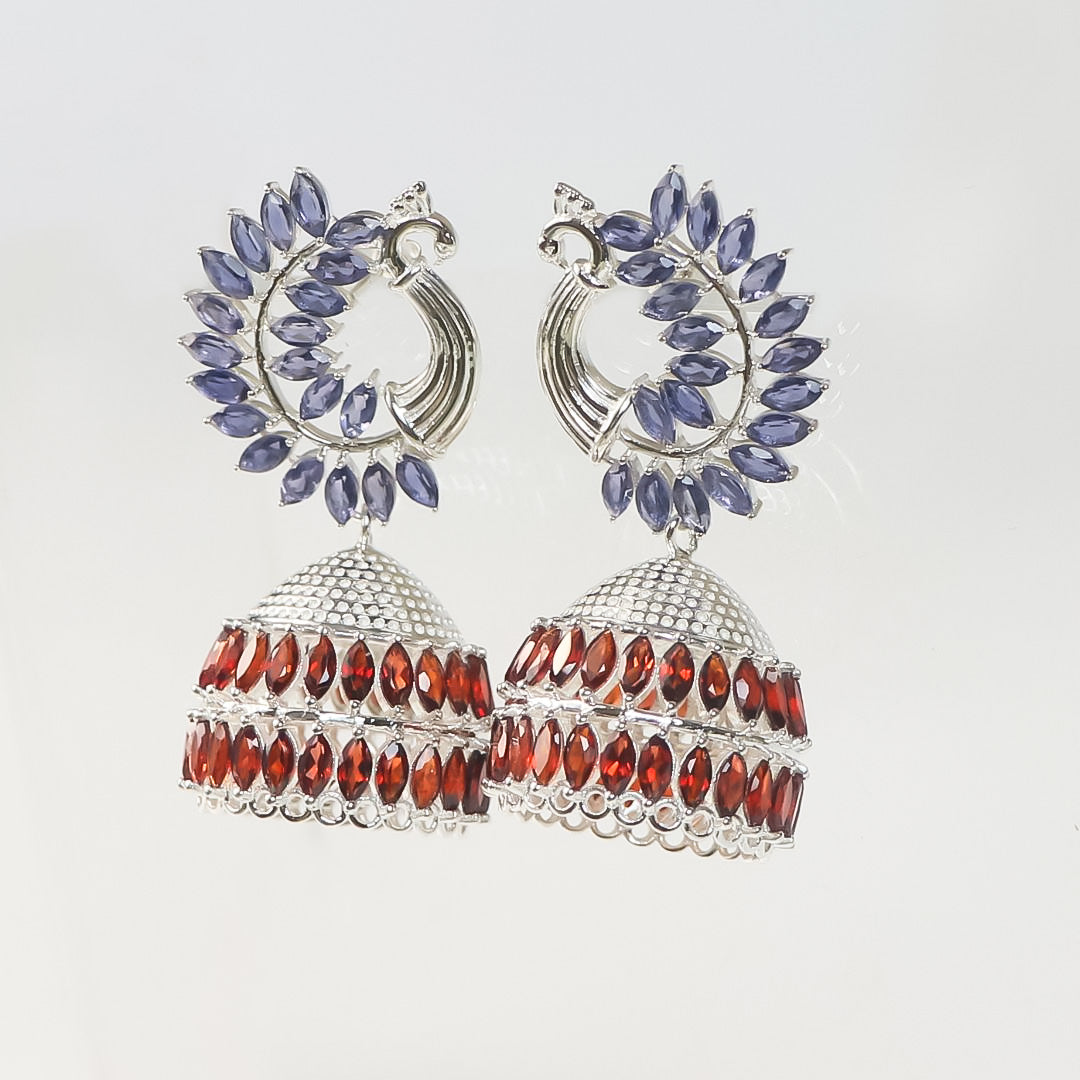 Peacock Jhumki