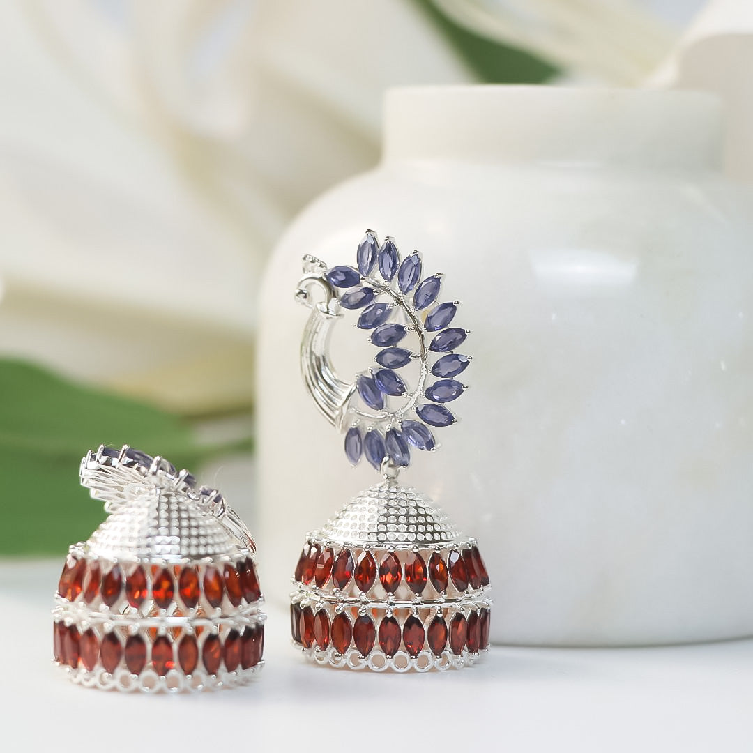 Peacock Jhumki