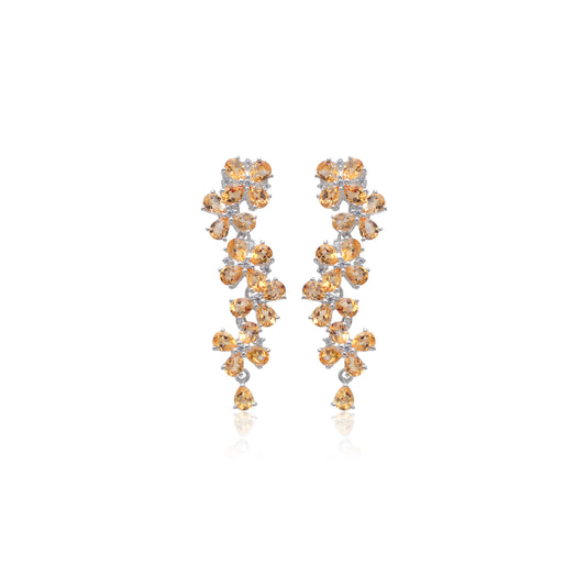 Citrine Yellow Earrings
