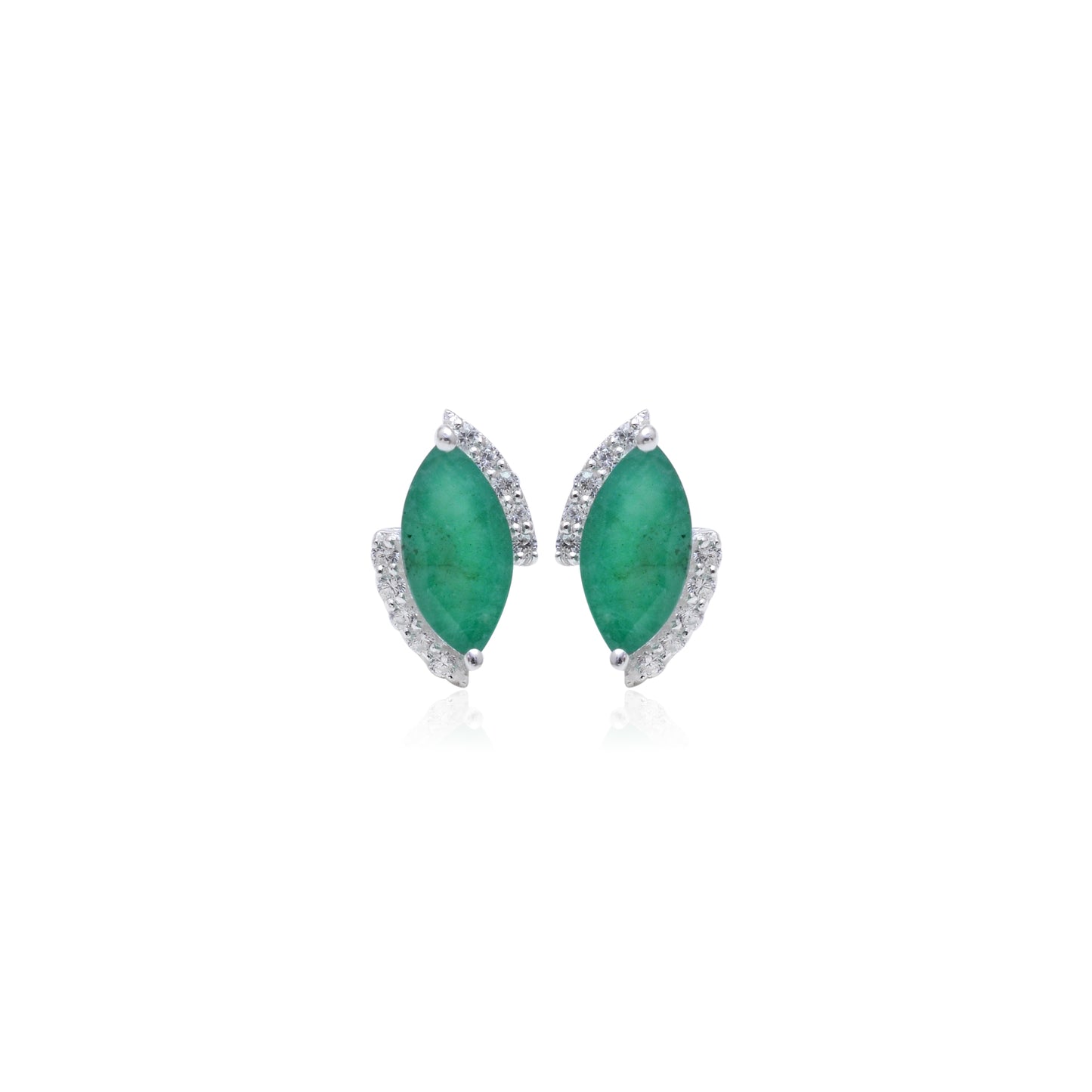 Emerald Pendant Set