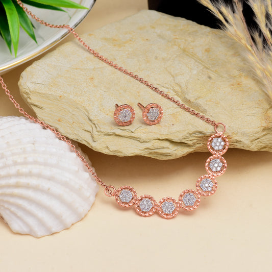 Cubic Zirconia Pendant Set