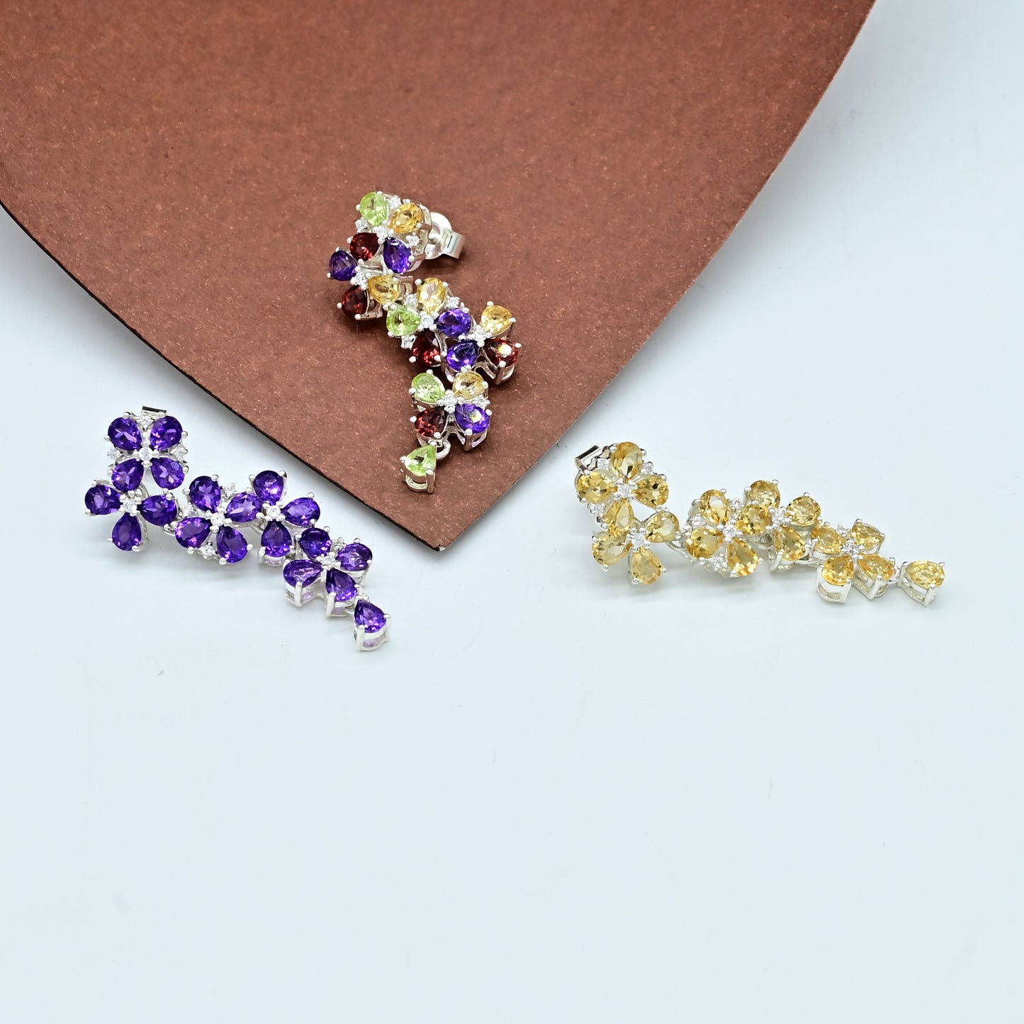 Citrine Yellow Earrings